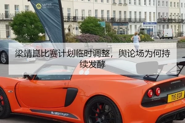 梁靖崑比赛计划临时调整，舆论场为何持续发酵